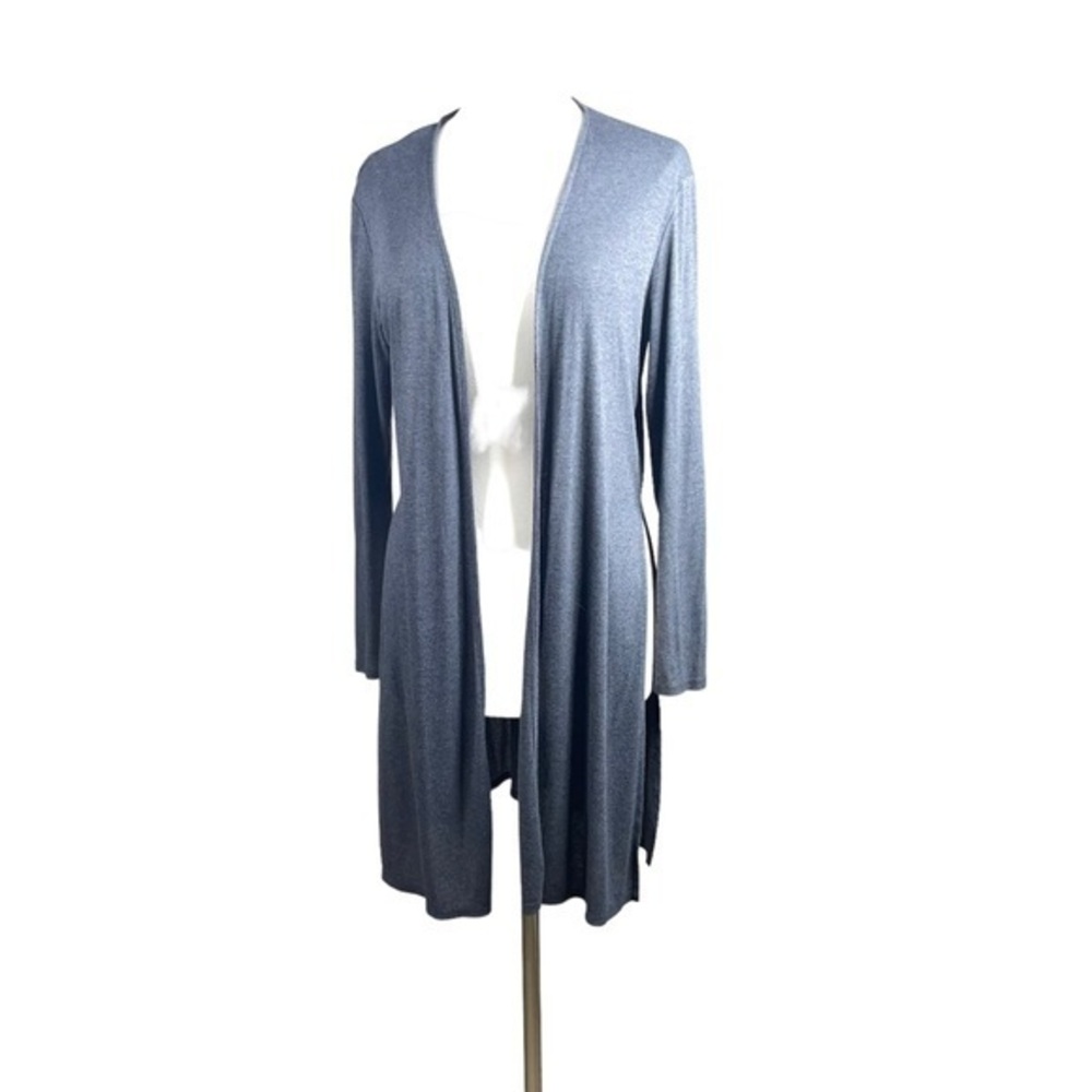 Onetheland Long Gray Cardigan womens size Large